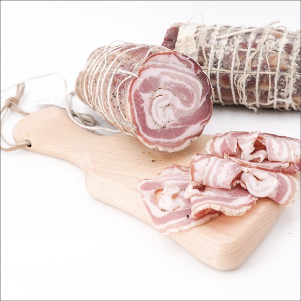 Pancetta arrotolata